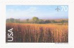 70-cent U.S. postage stamp picturing Nine-Mile Prairie