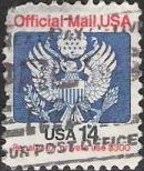 14-cent U.S. postage stamp picturing Great Seal of the United States