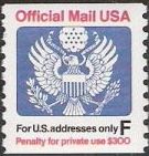 Non-denominated 29-cent U.S. postage stamp picturing Great Seal of the United States