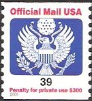 39-cent U.S. postage stamp picturing Great Seal of the United States