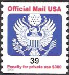39-cent U.S. postage stamp picturing Great Seal of the United States
