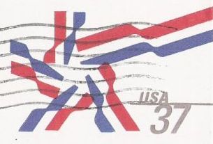 Ribbon Star 37-cent U.S. stamped envelope picturing star