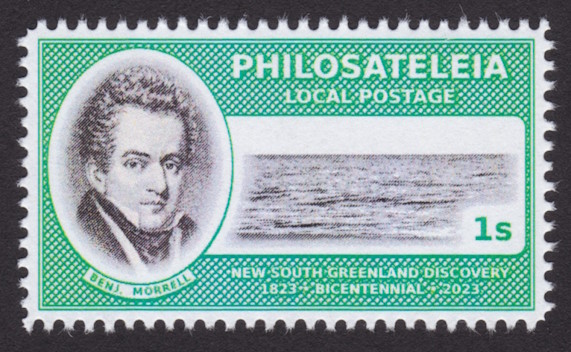 New South Greenland Discovery Bicentennial stamp