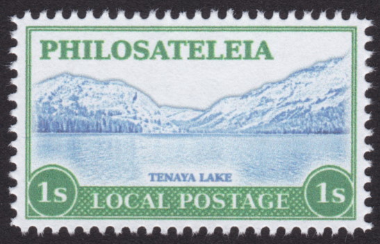 Tenaya Lake stamp